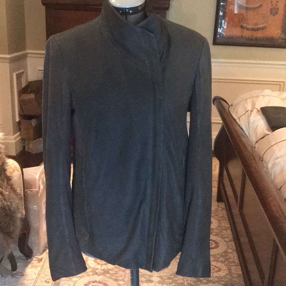 Helmet Lang leather / suede/ cotton jacket